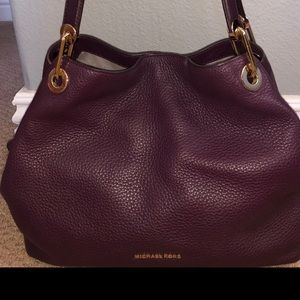 Michael Kors Purple Shoulder Handbag